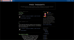 Desktop Screenshot of phoxes.blogspot.com