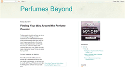 Desktop Screenshot of perfumesbeyond.blogspot.com