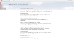 Desktop Screenshot of goedkoopste-hypotheek.blogspot.com