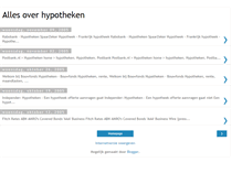 Tablet Screenshot of goedkoopste-hypotheek.blogspot.com