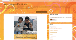Desktop Screenshot of antropologia-esoterica.blogspot.com