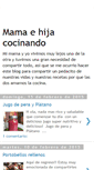 Mobile Screenshot of mamaehijacocinando.blogspot.com