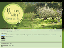 Tablet Screenshot of hiddenvalleyspa.blogspot.com