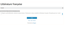 Tablet Screenshot of etudes-litteraires.blogspot.com