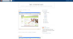 Desktop Screenshot of cyberjari.blogspot.com