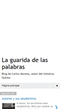 Mobile Screenshot of laguaridadelaspalabras.blogspot.com