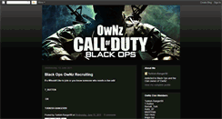 Desktop Screenshot of blackops-ownz.blogspot.com