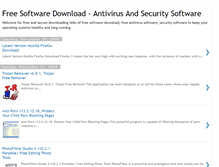 Tablet Screenshot of freesoftwaredownloadz8.blogspot.com