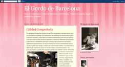 Desktop Screenshot of elgordodebarcelona.blogspot.com