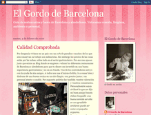Tablet Screenshot of elgordodebarcelona.blogspot.com