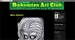 Desktop Screenshot of bohemianartclub.blogspot.com