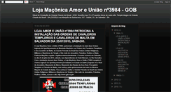 Desktop Screenshot of amoreuniao3984.blogspot.com