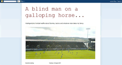 Desktop Screenshot of blindmangallopinghorse.blogspot.com