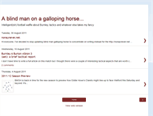 Tablet Screenshot of blindmangallopinghorse.blogspot.com