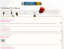 Tablet Screenshot of cadisheadinspace.blogspot.com