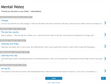 Tablet Screenshot of mentalnotez.blogspot.com