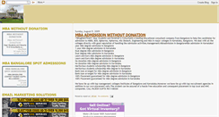 Desktop Screenshot of easyadmissions.blogspot.com