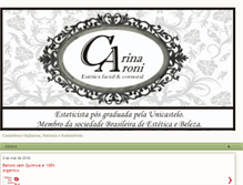 Tablet Screenshot of carinaaroni.blogspot.com