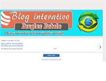 Tablet Screenshot of blogdouglasrabelo.blogspot.com