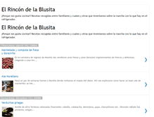 Tablet Screenshot of elrincondelablusita.blogspot.com