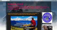 Desktop Screenshot of mountainmendi.blogspot.com