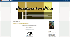 Desktop Screenshot of headersforhire.blogspot.com