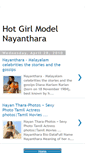 Mobile Screenshot of nayanthara-hot-girls-models-pictures.blogspot.com