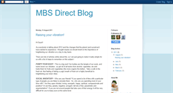 Desktop Screenshot of mbsdirectblog.blogspot.com