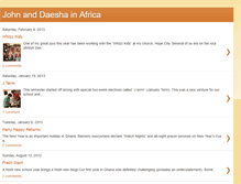 Tablet Screenshot of johnanddaeshainafrica.blogspot.com