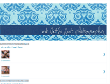 Tablet Screenshot of littlefeetphotography.blogspot.com