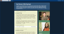 Desktop Screenshot of mydinnerswithrachael.blogspot.com