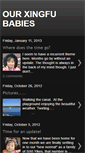 Mobile Screenshot of ourxingfubaby.blogspot.com