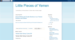 Desktop Screenshot of piecesofyemen.blogspot.com