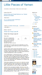Mobile Screenshot of piecesofyemen.blogspot.com