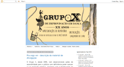 Desktop Screenshot of grupoxdeimprovisacao.blogspot.com