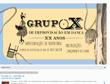 Tablet Screenshot of grupoxdeimprovisacao.blogspot.com