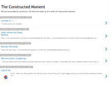 Tablet Screenshot of constructedmoment.blogspot.com