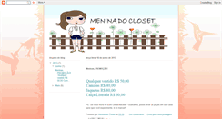 Desktop Screenshot of meninadocloset.blogspot.com