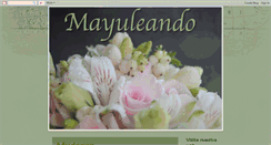 Desktop Screenshot of mayulaflores.blogspot.com