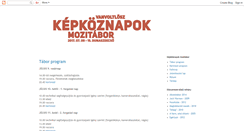 Desktop Screenshot of kepkoznapok.blogspot.com