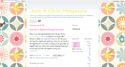 Desktop Screenshot of just4girlsmag.blogspot.com