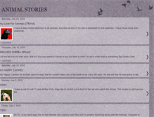 Tablet Screenshot of my-animal-stories.blogspot.com