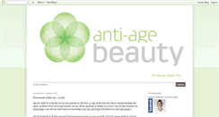 Desktop Screenshot of anti-agebeauty.blogspot.com