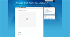 Desktop Screenshot of antenados01.blogspot.com