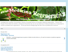 Tablet Screenshot of biomedicinaregenerativa.blogspot.com