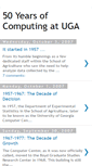 Mobile Screenshot of 50years-uga-computing.blogspot.com