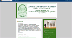 Desktop Screenshot of comunidad-campesina-de-uquira.blogspot.com