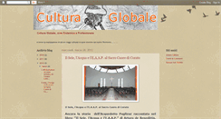 Desktop Screenshot of culturaglobale.blogspot.com