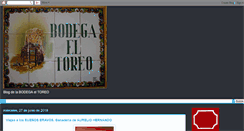 Desktop Screenshot of labodegadeltoreo.blogspot.com