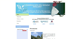 Desktop Screenshot of conservaciondelbosquemaulino.blogspot.com